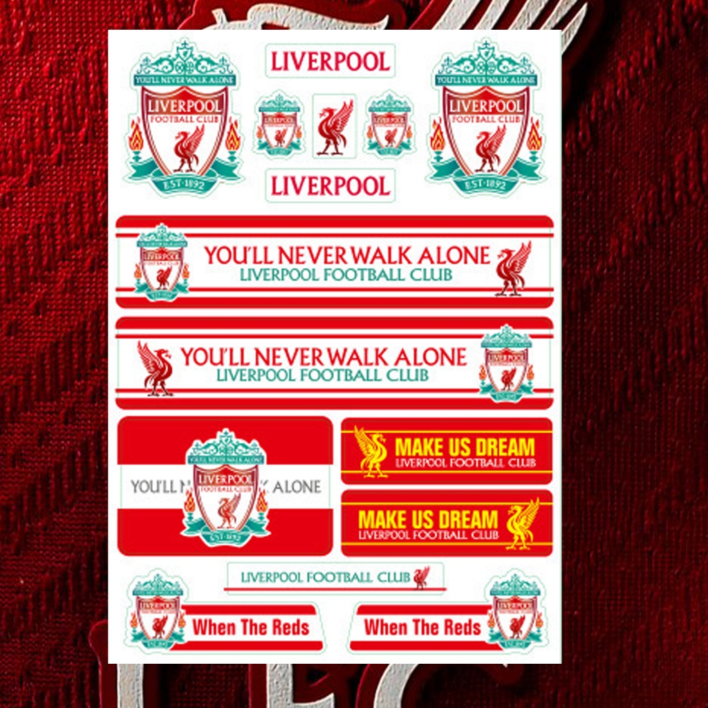 สติ๊กเกอร์ Man U Liverpool