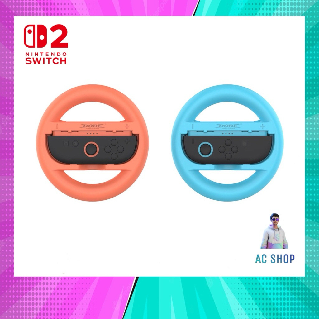 อุปกรณ์เสริม พวงมาลัย Nintendo Switch 2 สินค้าในไทย🇹🇭 จัดส่งภายใน 24 hr.