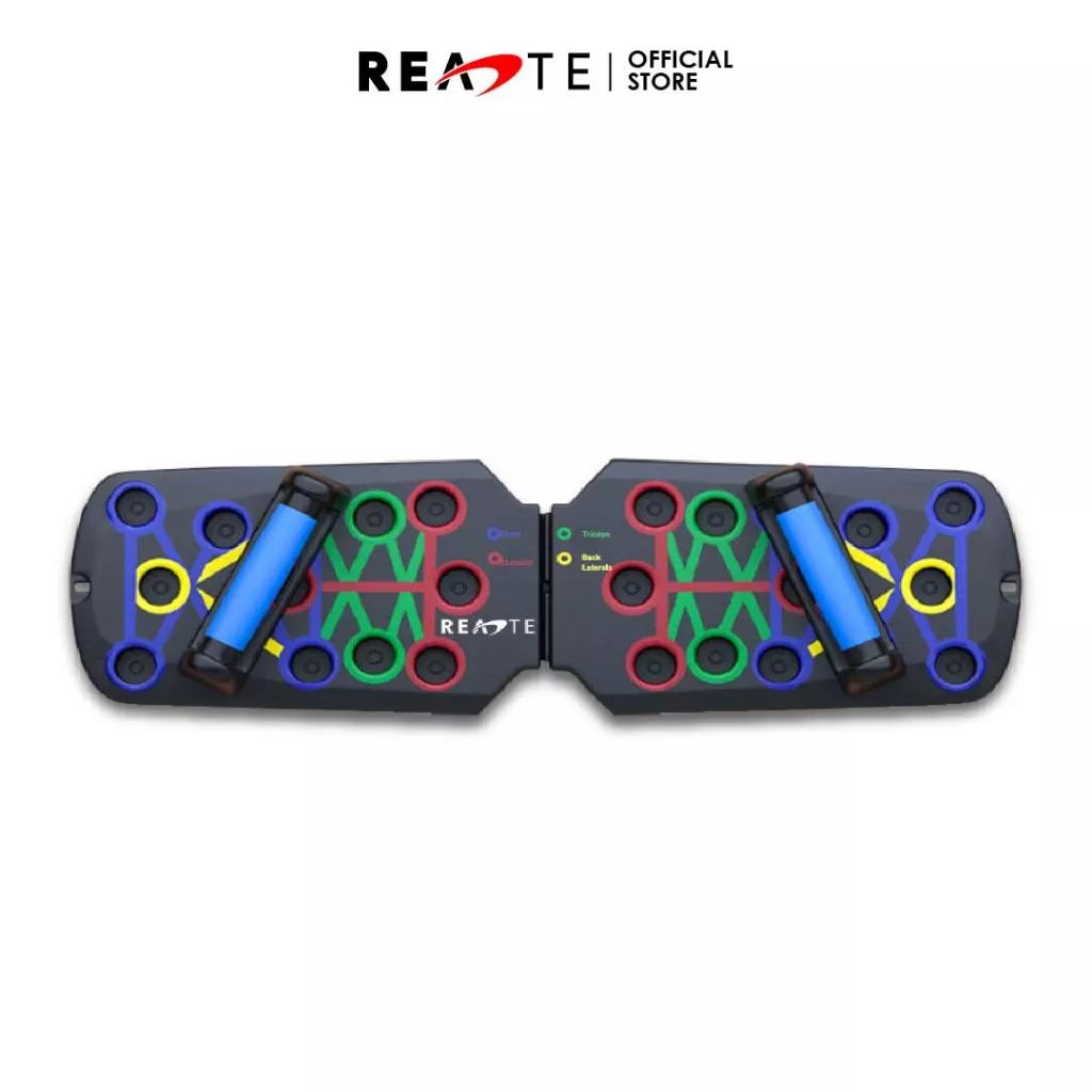 READTE บอร์ดวิดพื้น อุปกรณ์ช่วยวิดพื้น เพิ่มตัวกันลื่น บอร์ดซิทอัพ PUSH UP BOARD
