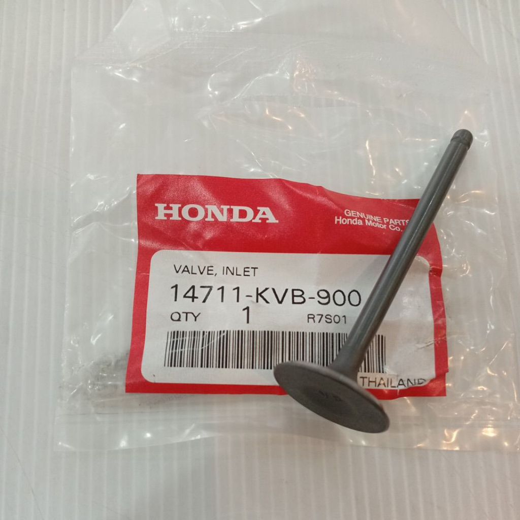 วาล์วไอดี-ไอเสีย CLICK-110 รุ่นคาบูร์, แอร์แบรด, แท้ศูนย์ และ อย่างดี ราคา ตัวละ HONDA