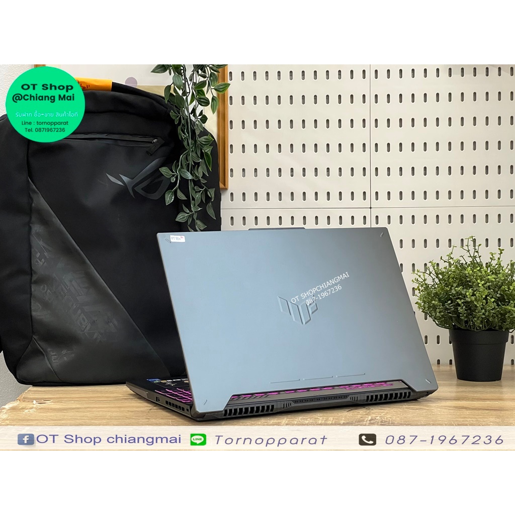 Asus TUF Gaming F15 FX507VU-LP141W ( RAM 24 GB. ) ราคา 30,900 บาท