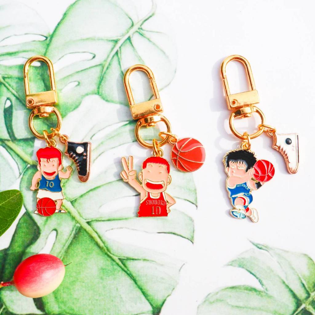 พวงกุญแจสแลมดั้ง Slam Dunk พวกกุญแจน่ารัก พร้อมส่ง