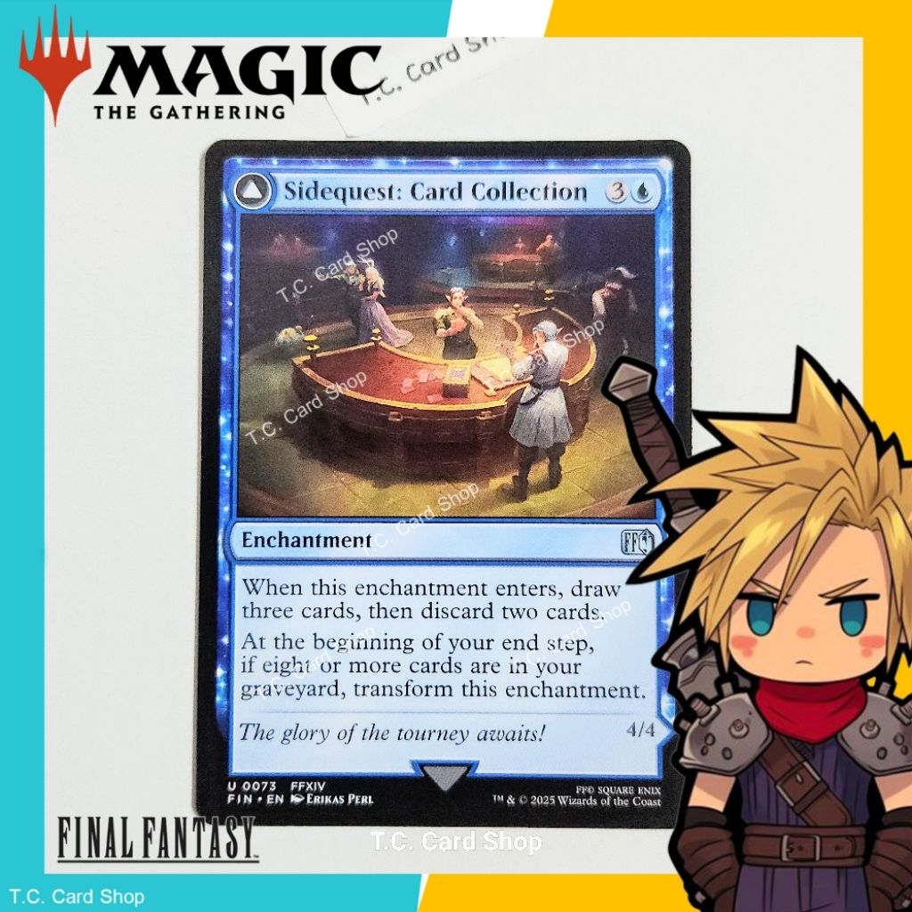 Sidequest: Card Collection - Magicked Card - U0073 - Final Fantasy - Magic the Gathering (MTG)