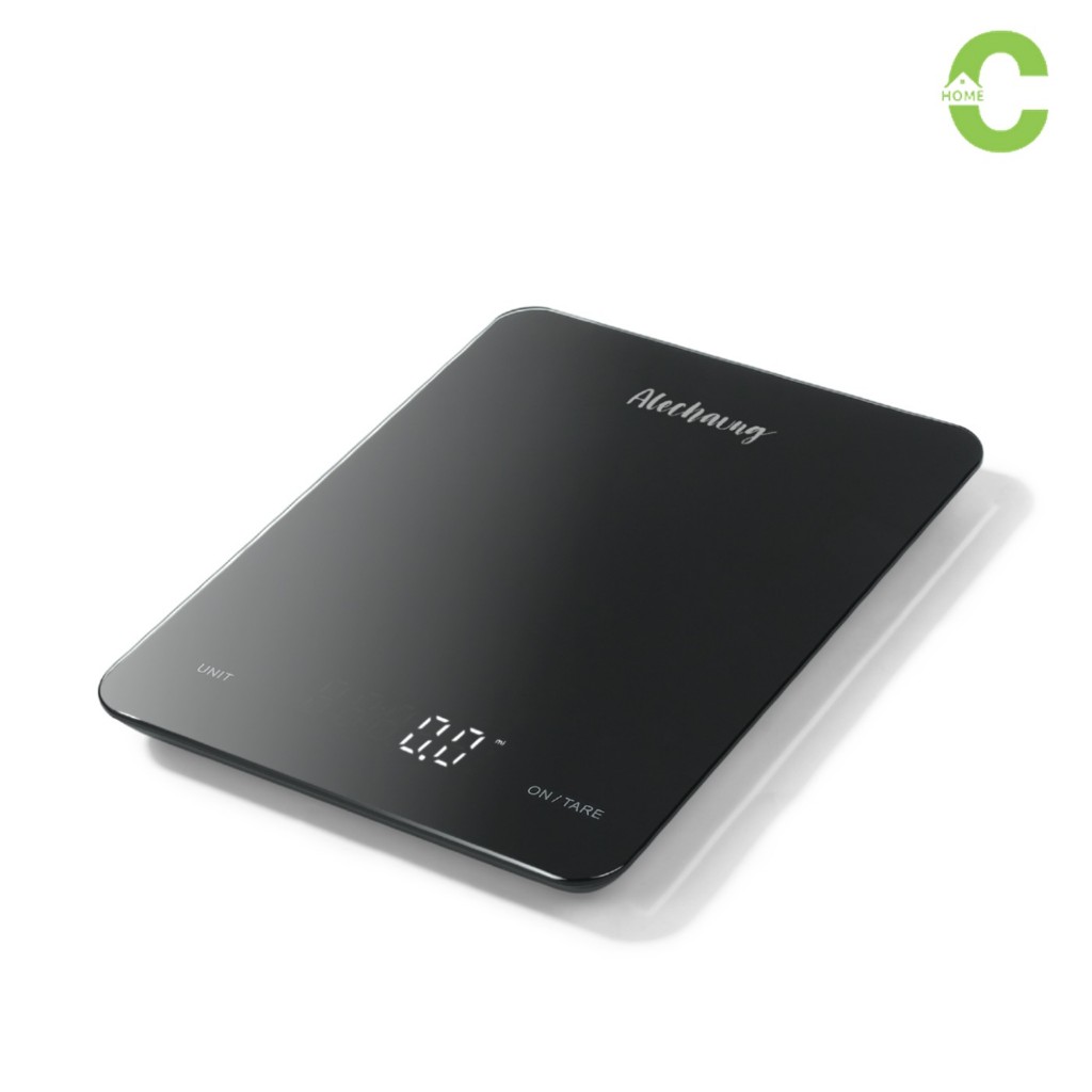HOMEC เครื่องชั่งอาหาร เครื่องชั่งดิจิตอลในครัว Kitchen scale ใช้งานได้ 4ฟังก์ชั่น พร้อมจอแสดงผล LED มีให้เลือก 2สี