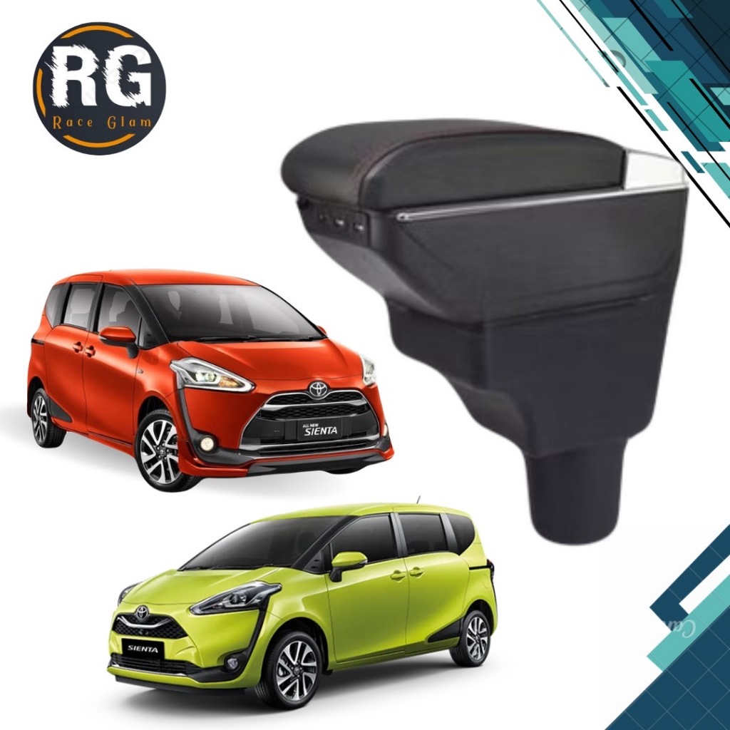 ที่พักแขน ท้าวแขน วางแขนในรถยนต์ ตรงรุ่น Toyota sienta วัสดุดี เนื้องานคุณภาพ