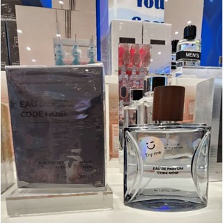 Miniso น้ำหอมผู้ชายBlack Code Eau de Parfumขนาด100ml ลิขสิทธ…
