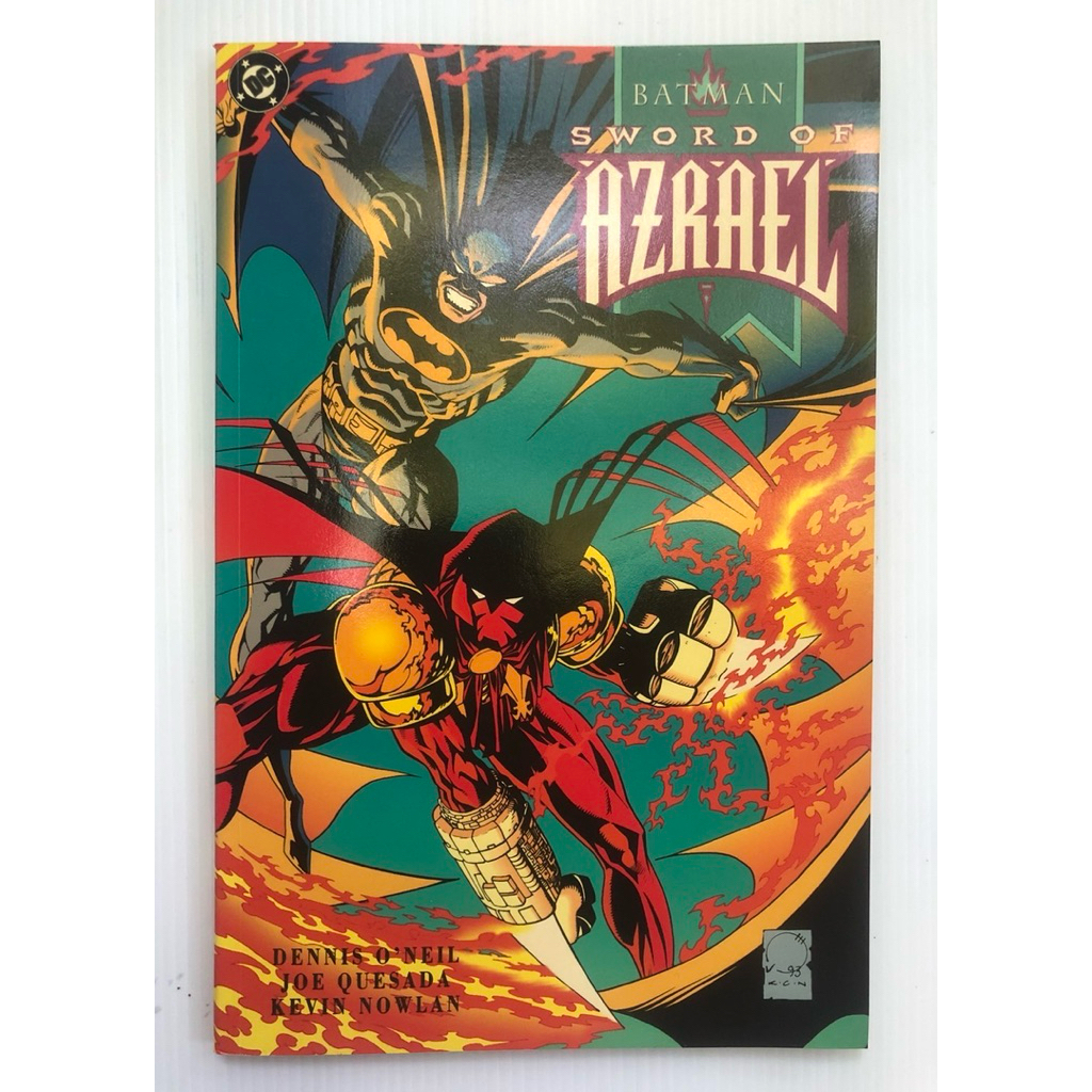 DC: BATMAN SWORD OF AZRAEL, หนังสือการ์ตูนคอมิกส์มือสอง, หนังสือมือสอง (ภาษาอังกฤษ)