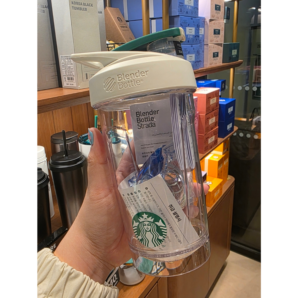 ( พร้อมส่ง ) Starbucks Blender Bottle Shaker Bottle 710ml. แก้วเชค - รูปที่ 2