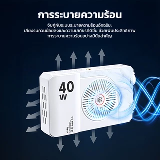 Moreno ไฟเสริมเซลฟี่ แบบพกพา 40W แสงไฟปรับได้ 2800K-9000K Warm / Neutral / Cool