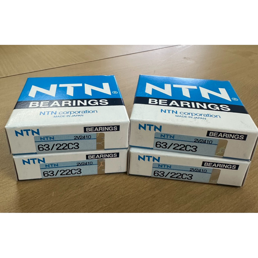 ตลับลูกปืน 63/22C3 NTN Bearing (Japan) แบบรอบจัด ข้างข้อขวาเวฟ125 - รูปที่ 4
