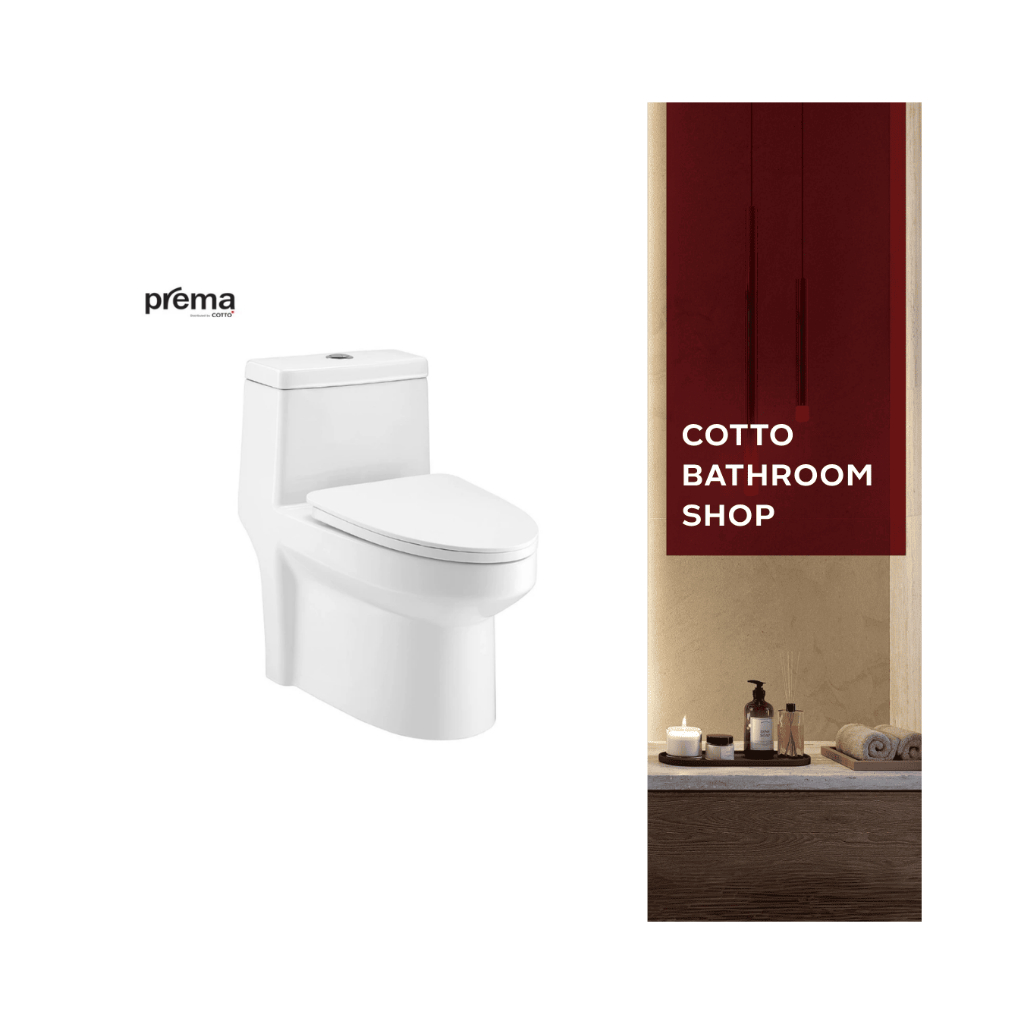 Prema สุขภัณฑ์แบบชิ้นเดียว รุ่น P10002 3/4.5L