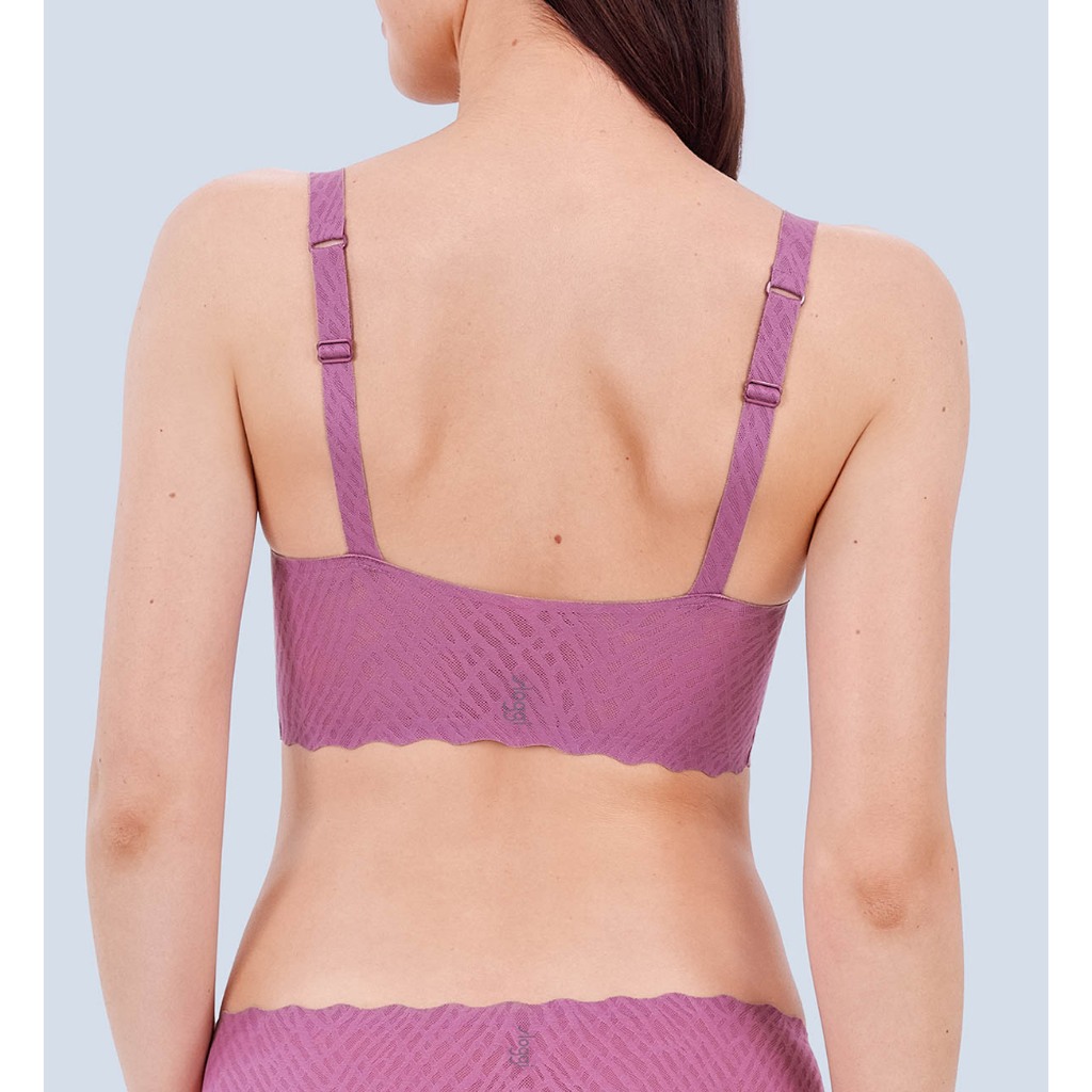 sloggi เสื้อชั้นใน smart bra รุ่น sloggi ZERO Feel Bliss BraletteAX R รหัส 10222201 สีม่วง 7574 — صورة 6