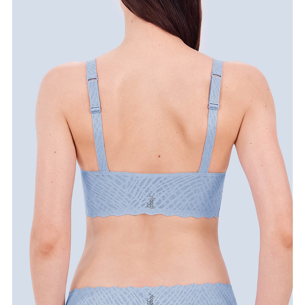 sloggi เสื้อชั้นใน smart bra รุ่น sloggi ZERO Feel Bliss BraletteAX R รหัส 10222201 สีเทา 00PP — صورة 5