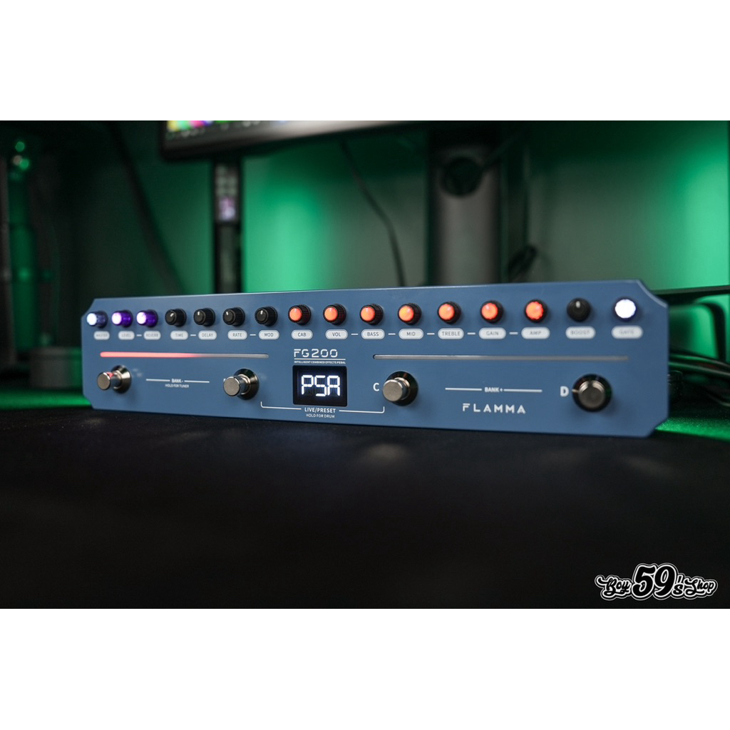 FLAMMA FG200 Intelligent Multi-Effects พร้อม Preset Boy59