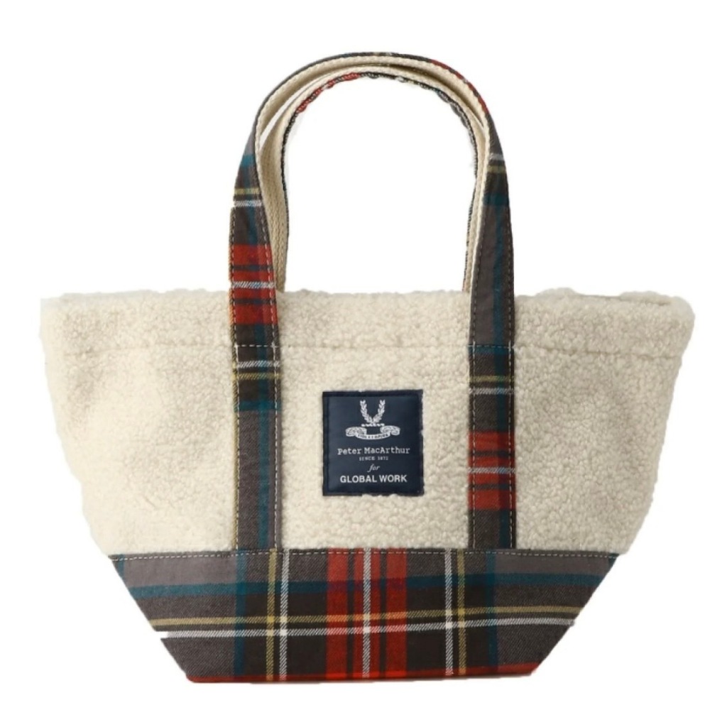🇯🇵🇯🇵กระเป๋าผ้าขน Global Work จากห้างญี่ปุ่น