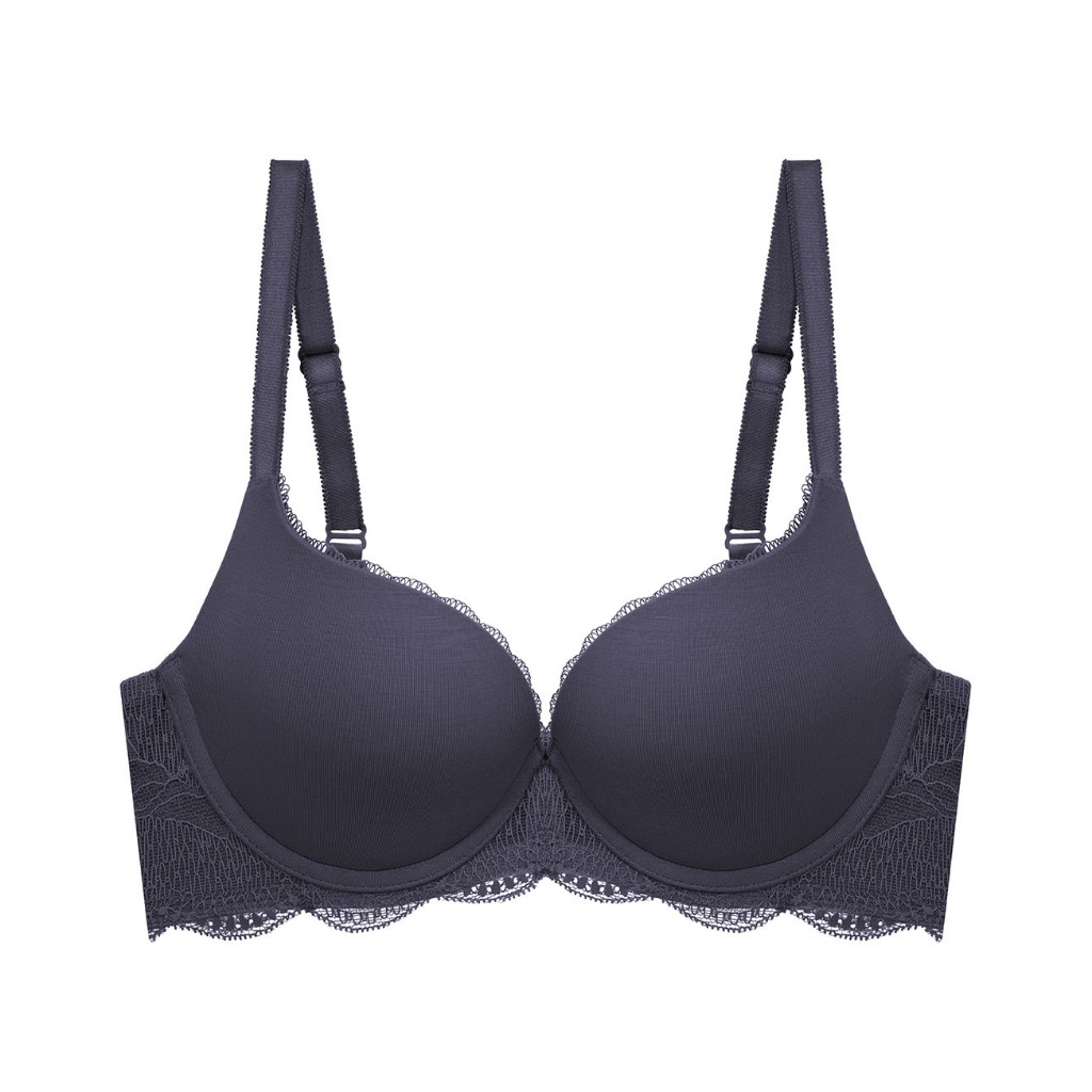 Triumph เสื้อชั้นในมีโครงคัพบาง รุ่น Comfort Touch 2.0 WP รหัส 10223045 สีเทา 00DK