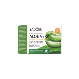 เจลว่านหางจระเข้ เจลว่านหางจรเข้ Aloe Vera 99% SADOER เจลว่า…