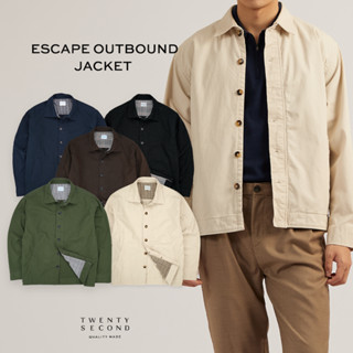 TWENTYSECOND เสื้อแจ็คเก็ตผ้าคอตต้อน รุ่น Escape Outbound Ja…