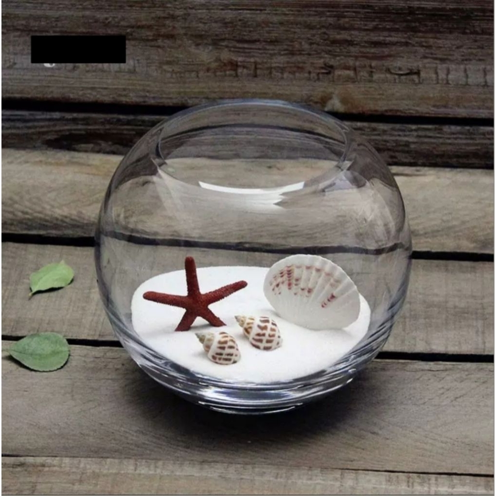 RTNS SHOP : โหลแก้วสำหรับเลี้ยงปลาสวยงาม ตู้ปลาทอง ตู้ปลาขนาดเล็ก มี 12 ขนาด ☆ - รูปที่ 3