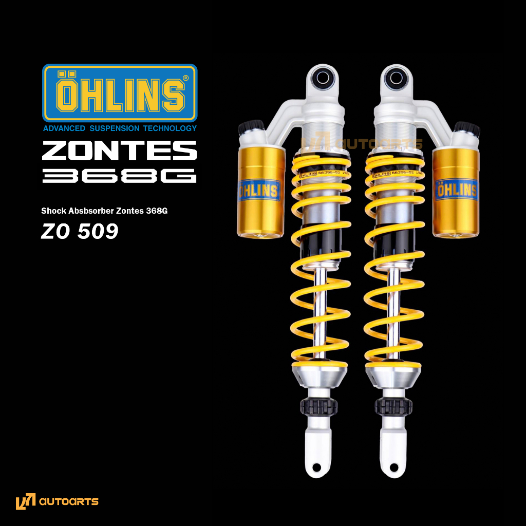 Ohlins ZO509 โช้คหลังตรงรุ่น Zontes 368G