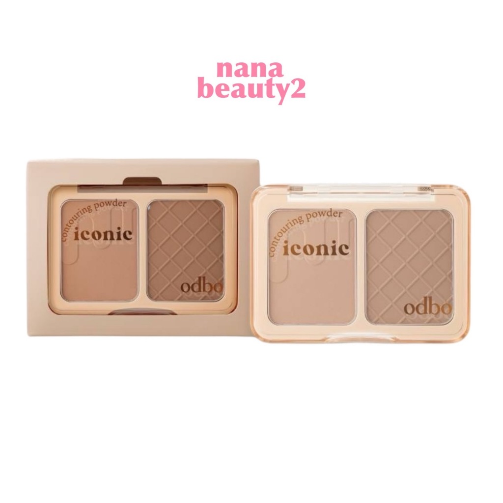 OD1323 ไอโคนิก คอนทัวร์ พาวเดอร์ โอดีบีโอ ODBO Iconic Contouring Powder