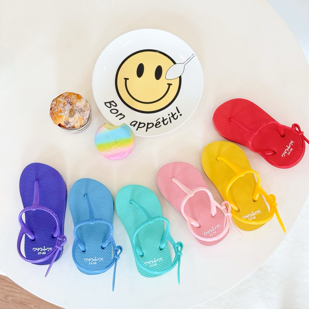 ขายดี🔥รองเท้าแตะ(เด็ก)รัดส้น CHO-I-CE สำหรับคุณหนู👦🏻👧🏻