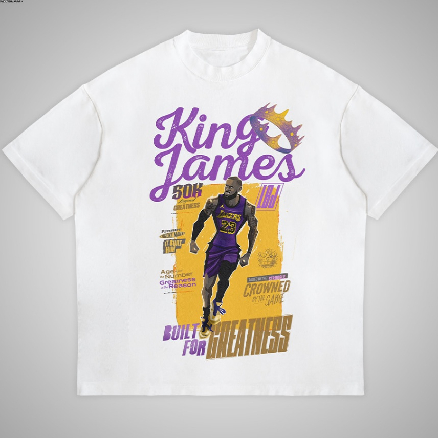 เสื้อยืด (Oversized) Elev8 Slam : King James Legacy