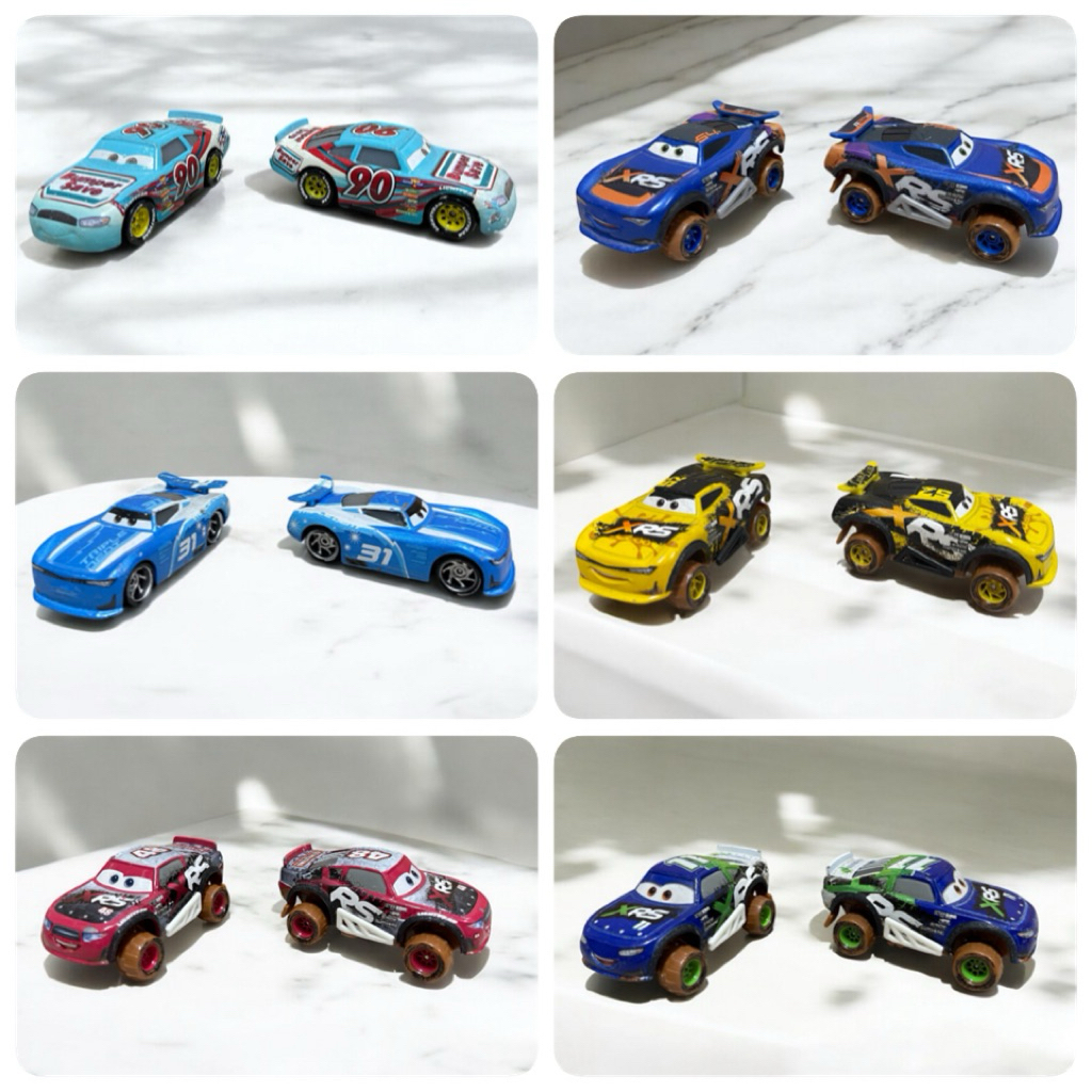 Disney Pixar Cars Mud Racing XRS Xtreme Racing Series by Mattel รวมแบบ