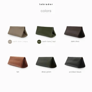 labrador SNAP eyeglasses case กล่องใส่แว่นตาหนังแท้ (LAA172)