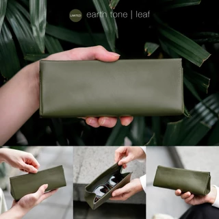 labrador SNAP eyeglasses case กล่องใส่แว่นตาหนังแท้ (LAA172)