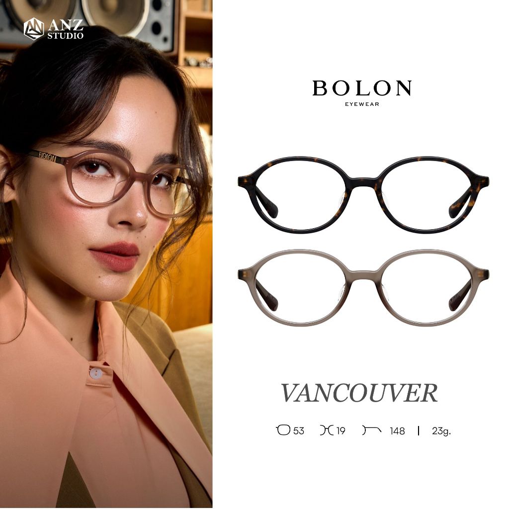 ANZ STUDIO | แว่นตา BOLON VANCOUVER BJ3205 – ทรง Oval ดีไซน์เรียบหรู