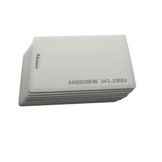 บัตรคีย์การ์ด 1.8mm, บัตร RFID Card 1.8mm,Proximity ID Card125 KHz แบบหนา 1.8mm.10ใบ(ก็อปปี้ไม่ได้)
