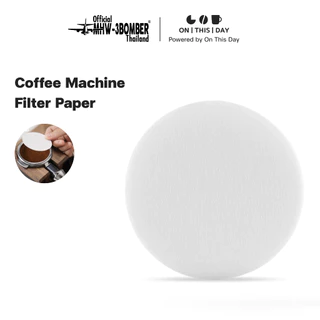 MHW-3BOMBER Coffee Machine Paper Filter กระดาษกรองกาแฟทรงกลม ใช้ได้กับ Moka Pot / Cold Brew