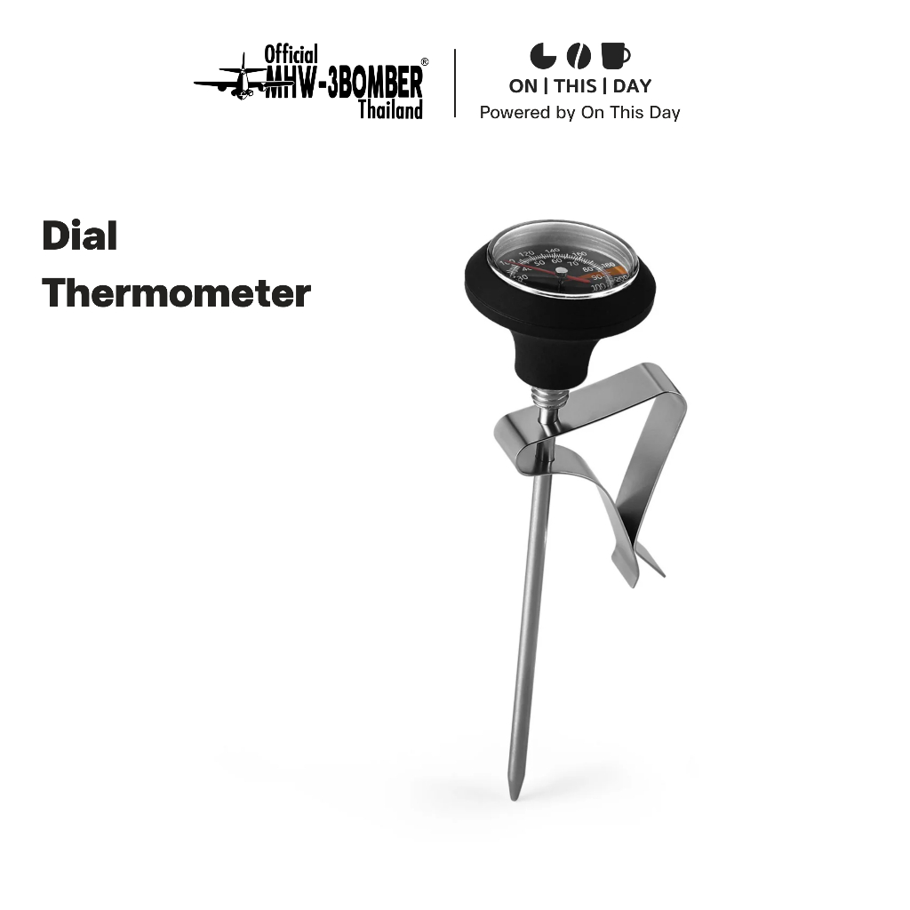 MHW-3BOMBER Dial Thermometer ก้านวัดอุณหภูมิ เทอร์โมมิเตอร์กาแฟ