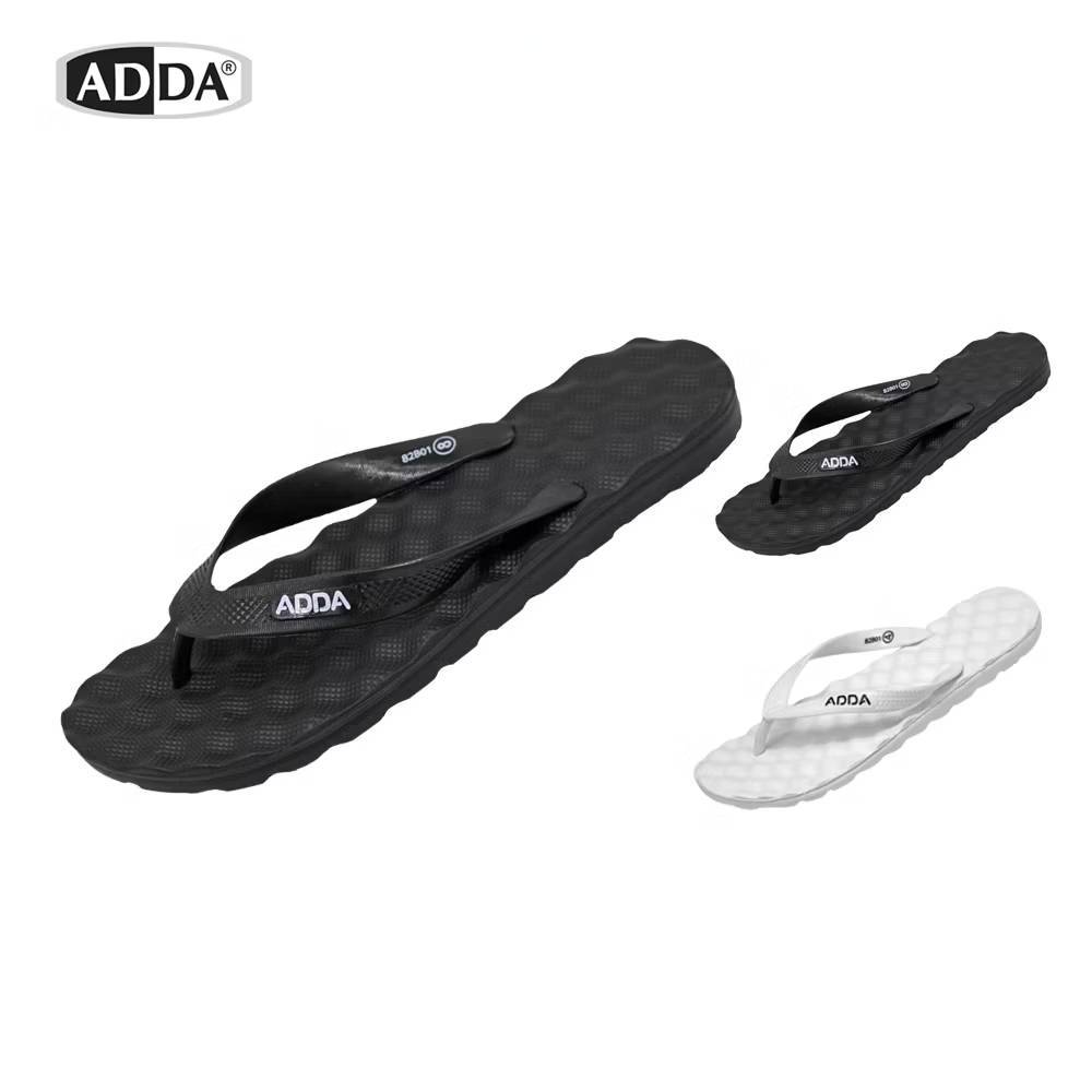 ADDA รองเท้าแตะ รองเท้าพื้นปุ่ม แตะฟองน้ำ แบบหนีบ สำหรับหญิง/ชาย รุ่น 82B01W2+W2