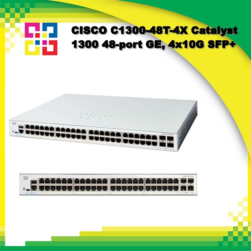 CISCO C1300-48T-4X Catalyst 1300 48-port GE, 4x10G SFP+