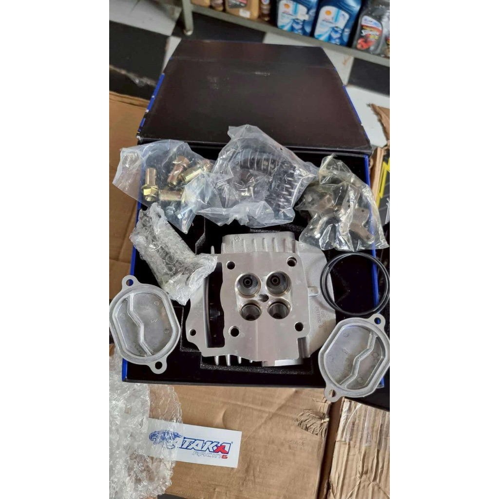 ฝาสูบ4วาล์วATAKA เวอร์ชั่นหัวH WAVE125/s/r/iบังลม