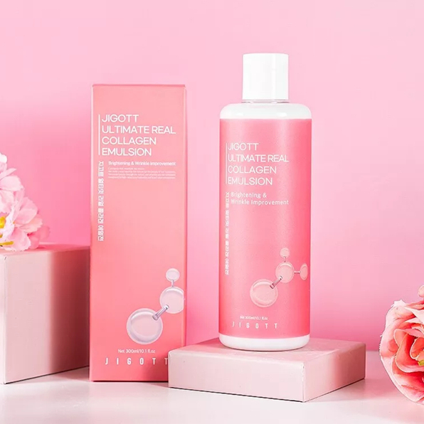 🎀Jigott คอลลาเจน อิมัลชั่น บำรุงผิวหน้า 300 ml