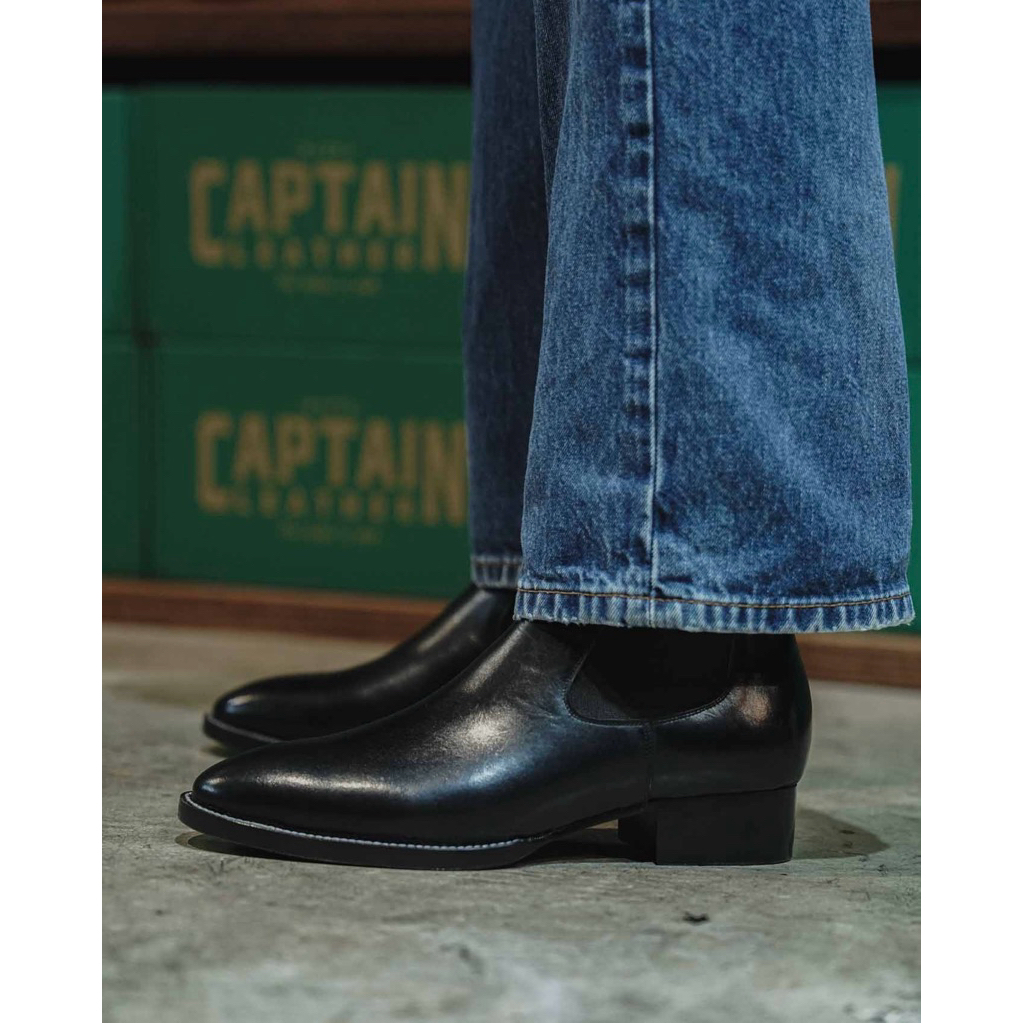 CAPTAIN LEATHER รองเท้าบูทหนังแท้ รุ่น CHELSEA BOOT