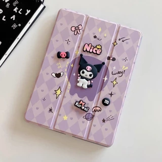 017. เคสฝาพับ สําหรับ Samsung Galaxy Tab S6 lite/Tab A7 lite/Tab S7 S10 S9 FE S9FE/Tab A11 A9 Plus A9Plus มีช่องใส่ปากกา