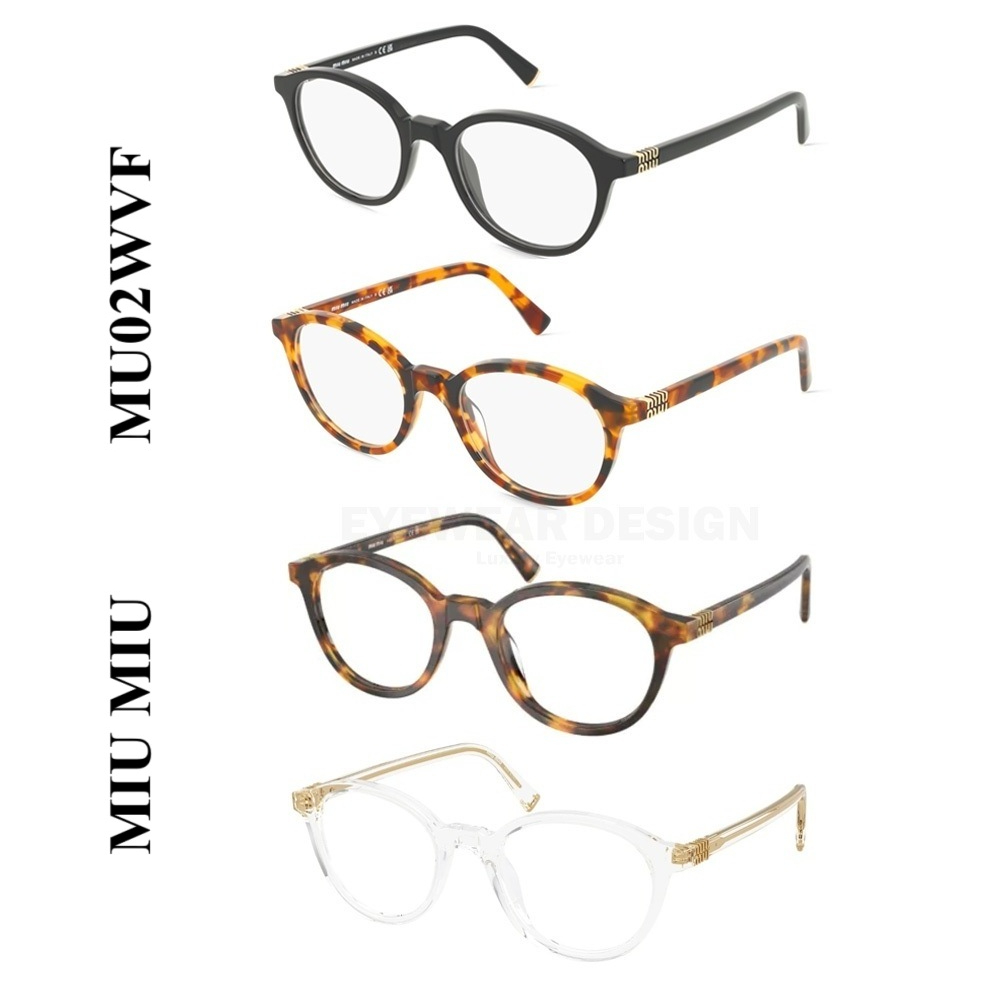 แว่นสายตา MIU MIU MU02WVF ของแท้ 100% พร้อมอุปกรณ์