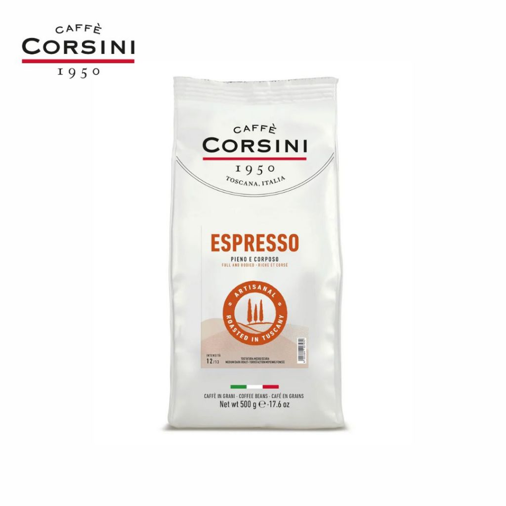Espresso | Arabica and Robusta blend | Bean coffee 500g | Corsino Corsini