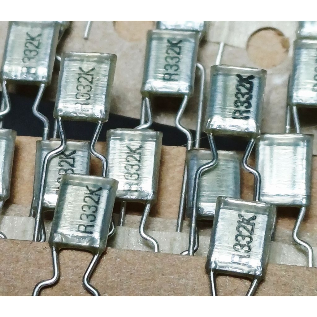 Rubycon 50F2D 0.0033uf 332 k 3.3nf 50v (ราคา 10ตัว) Polyester Film Capacitor ตัวเก็บประจุ ชนิด โพลีเ