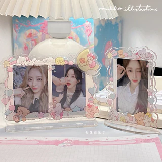 เฟรมตั้งโต๊ะ ลายมิกโกะ ใส่การ์ด