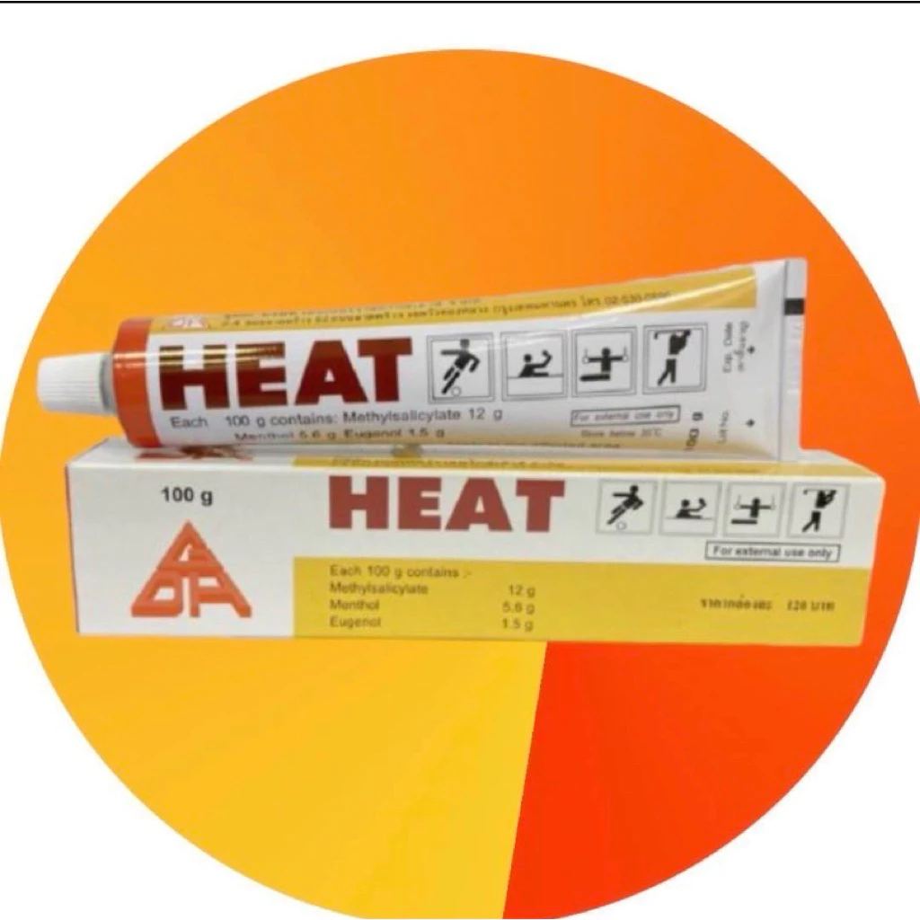 ฮีตครีม Heat cream 100g 25g