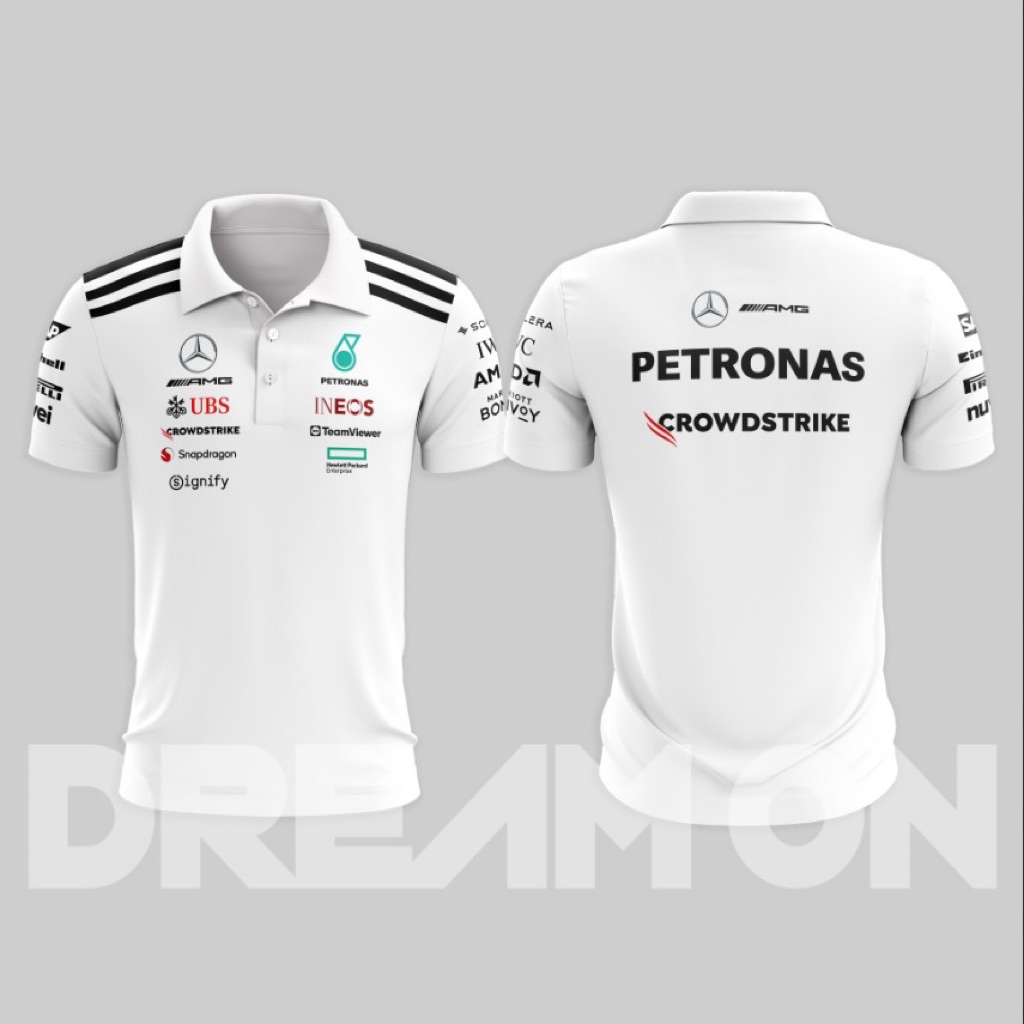 เสื้อโปโล mercedes ไซส์ xs -3xl พร้อมส่ง
