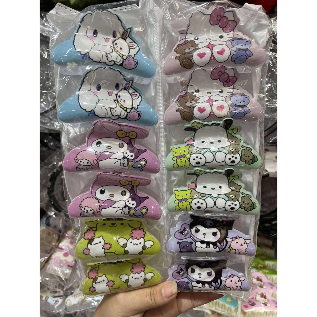 กิ๊บงับกิ๊ฟลายซาริโอ/การ์ตูน1 แพ็ค 12 ชิ้น - รูปที่ 4