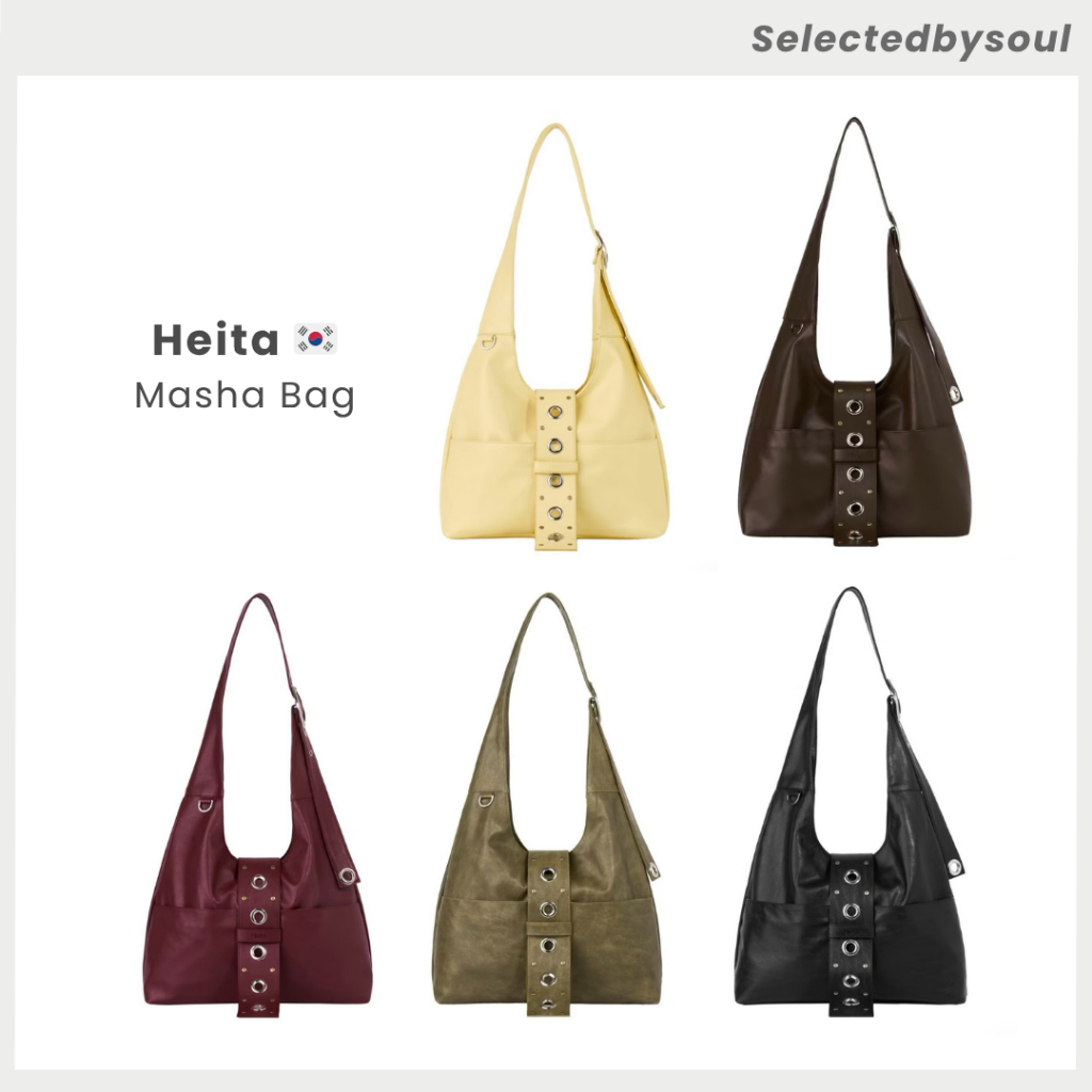 [Preorder*เก็บโค้ดลดโค้ดคุ้ม] Hieta Masha Bag กระเป๋านำเข้าจากเกาหลี สินค้าของแท้ 100%