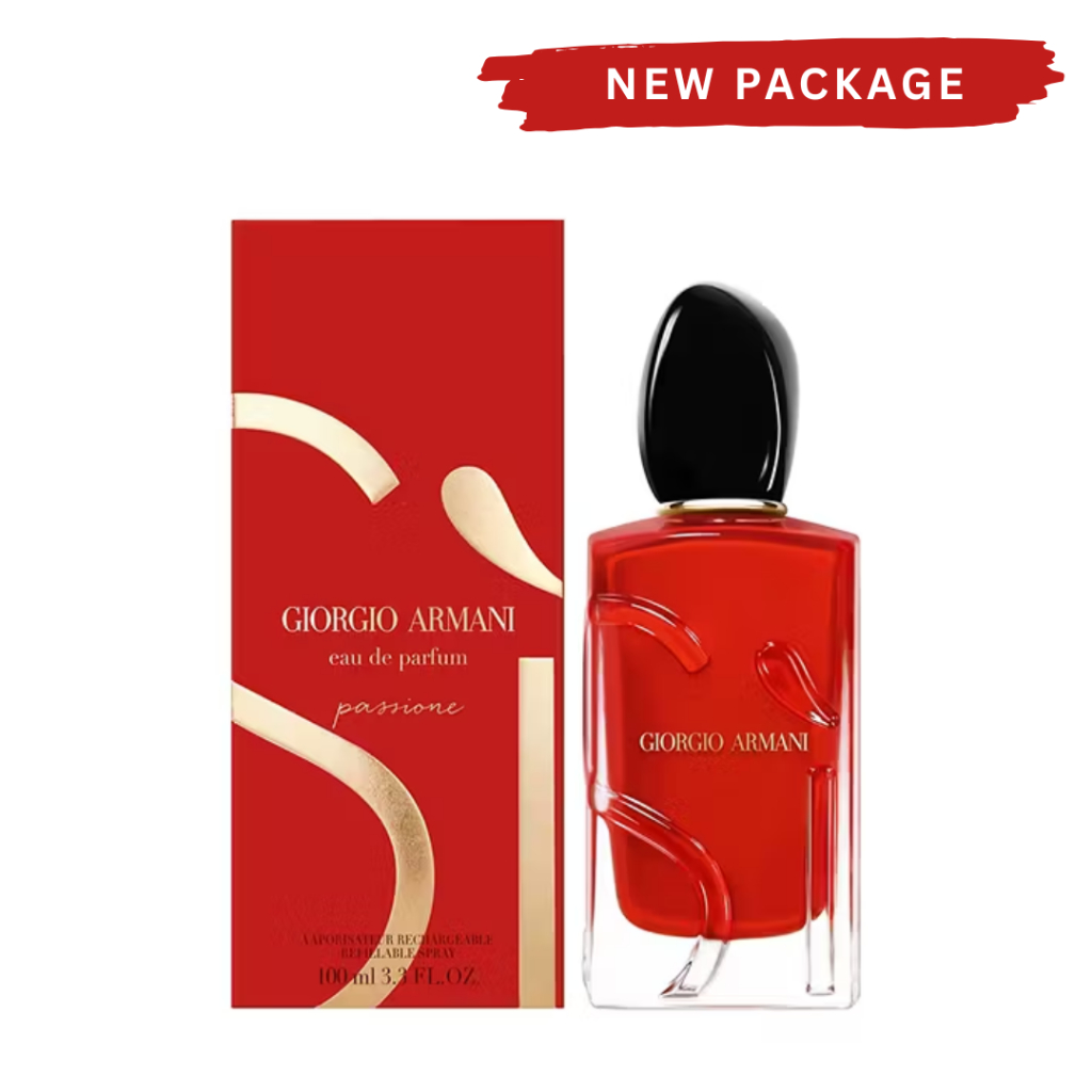 (New Package) Giorgio Armani  SI Passione EDP 100 ml. กล่องซีล