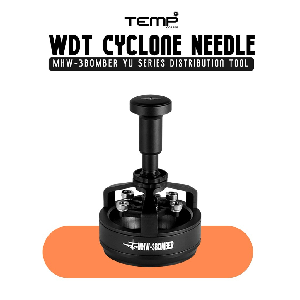 MHW-3BOMBER YU Series – Cyclone Needle Distribution Tool เข็มเกลี่ยผงกาแฟ ขนาด 58